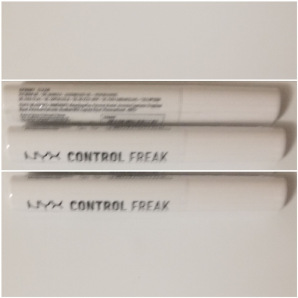 NEW 3× NYX Professional Cosmetics Control Freak Clear Eyebrow Gel Full Size - Picture 2 of 2